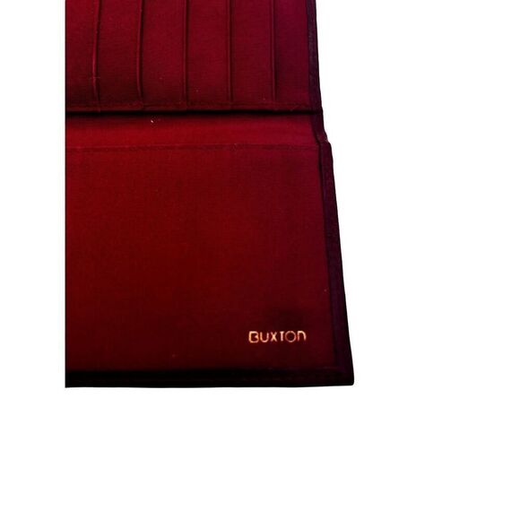 Buxton wallet vintage maroon - Picture 9 of 14